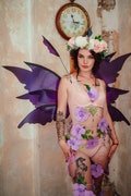 With small defects: Purple fairy wings costume, Elf wings, Butterfly wings, Cosplay costume