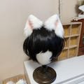 White Samoyed Ears and Tail Set, Samoyed Dog Ears, Samoyed Dog Tail, Furry, Faux Fur, Cosplay Samoyed, Custom Available