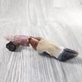 Deer Foot Handle Stone Blade Ornamental Knife #1057   Mountain Man Knife