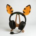 Tiger Ears for Headsets | Tiger Headphone Ears | Tiger Cosplay Accessories