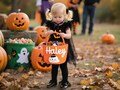 Personalized Halloween Candy Basket, Halloween Trick or Treat Basket, Kids Halloween Gift, Pumpkin Bucket, Ghost Halloween Bucket