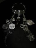Mystic Spiral Silver Headdress Exquisite Handmade Headpiece