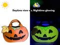 Personalized Glow in the Dark Halloween Pumpkin Bag - Trick or Treat Tote with Name -Custom Kids Candy Bag – Limited Edition Pre-Order