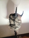 Keep quiet  - halloween mask - haunt mask - cosplay mask - lightweight