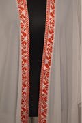 White Unisex Embroidered Kimono – Heritage Fashion | Palestinian Komino Collection