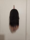 Black and Rainbow Yarn Tail | Read Description!