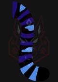 PRECLAIM – Handmade Blue Tiger Tail