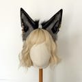 Realistic Jackal Ears Headband: Anubis Cosplay, Handmade Costume