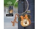 Personalized Halloween Basket Tag – Custom Name Pumpkin Charm, 2-Sided Acrylic Bag Tag, Fall Trick or Treat Bucket Tag