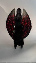 Dragon cosplay lighted wings, devil wings, Halloween cosplay, women halloween costume, halloween decor, lighted demon costume, demon wings