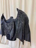 Black Cape Wings Cosplay Demon Adult Halloween Costume Dragon Wings Costume Black Bat Wings For Carnival Devil Wings For Cosplay Perfomances