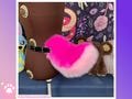 Hot Pink Nub Tail | Fursuit tail | Furry Tail